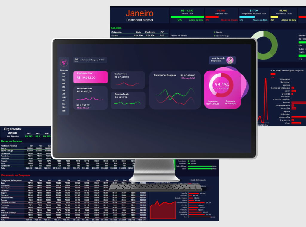 excel como ferramenta de controle financeiro pessoal