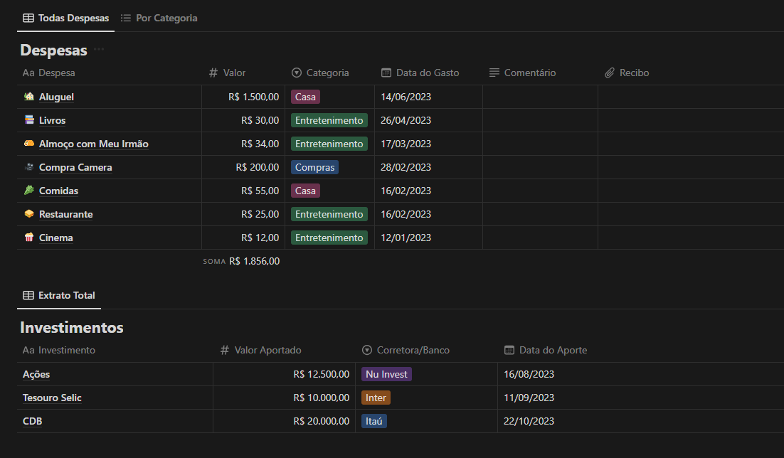Como fazer uma Planilha de Controle Financeiro Pessoal no Excel ...